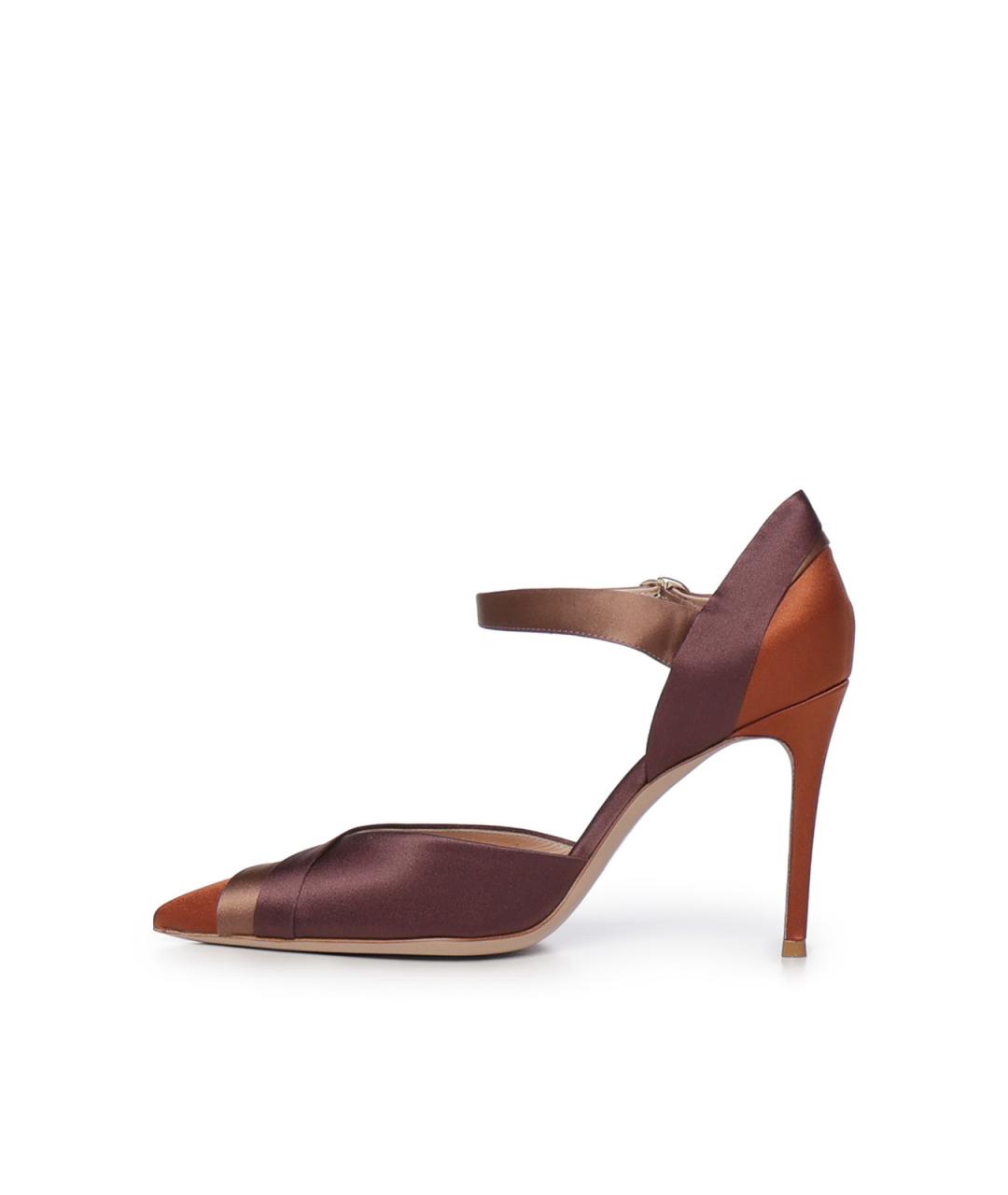 GIANVITO ROSSI Мульти текстильные туфли, фото 3