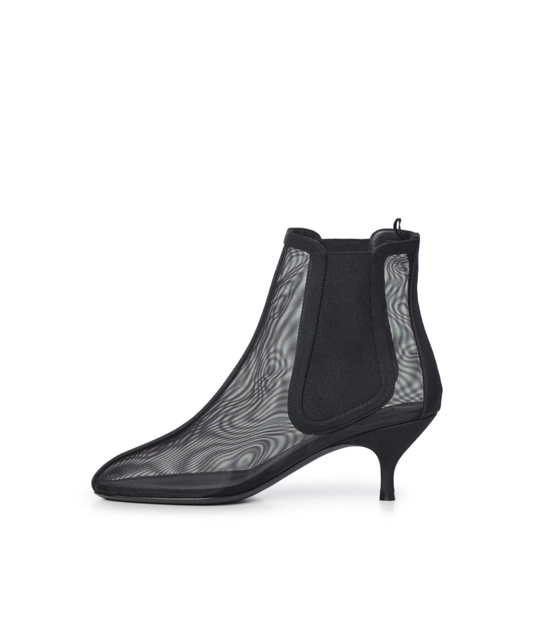 ALAIA Черные текстильные ботильоны, фото 3