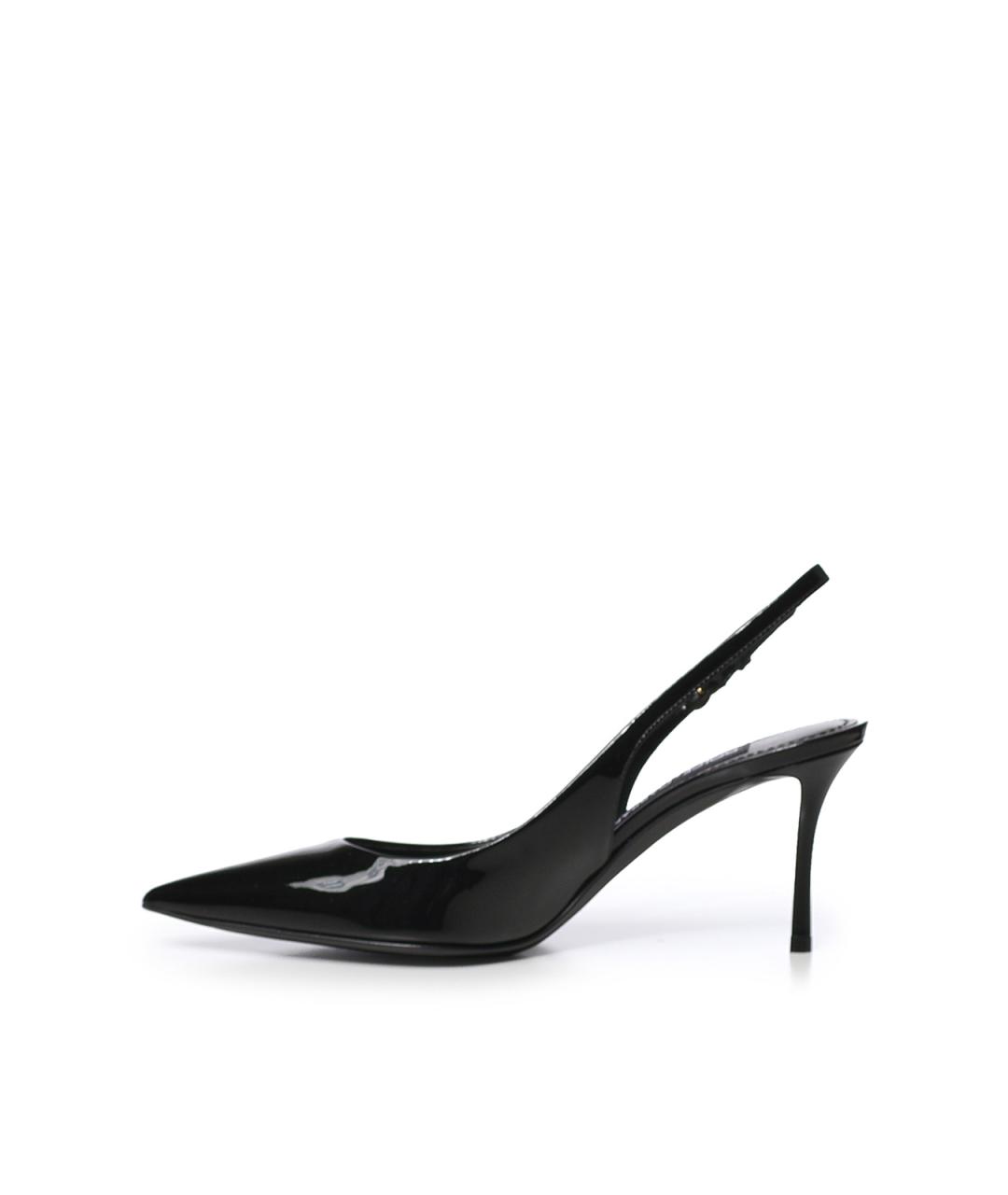 DOLCE&GABBANA Черные туфли из лакированной кожи, фото 3