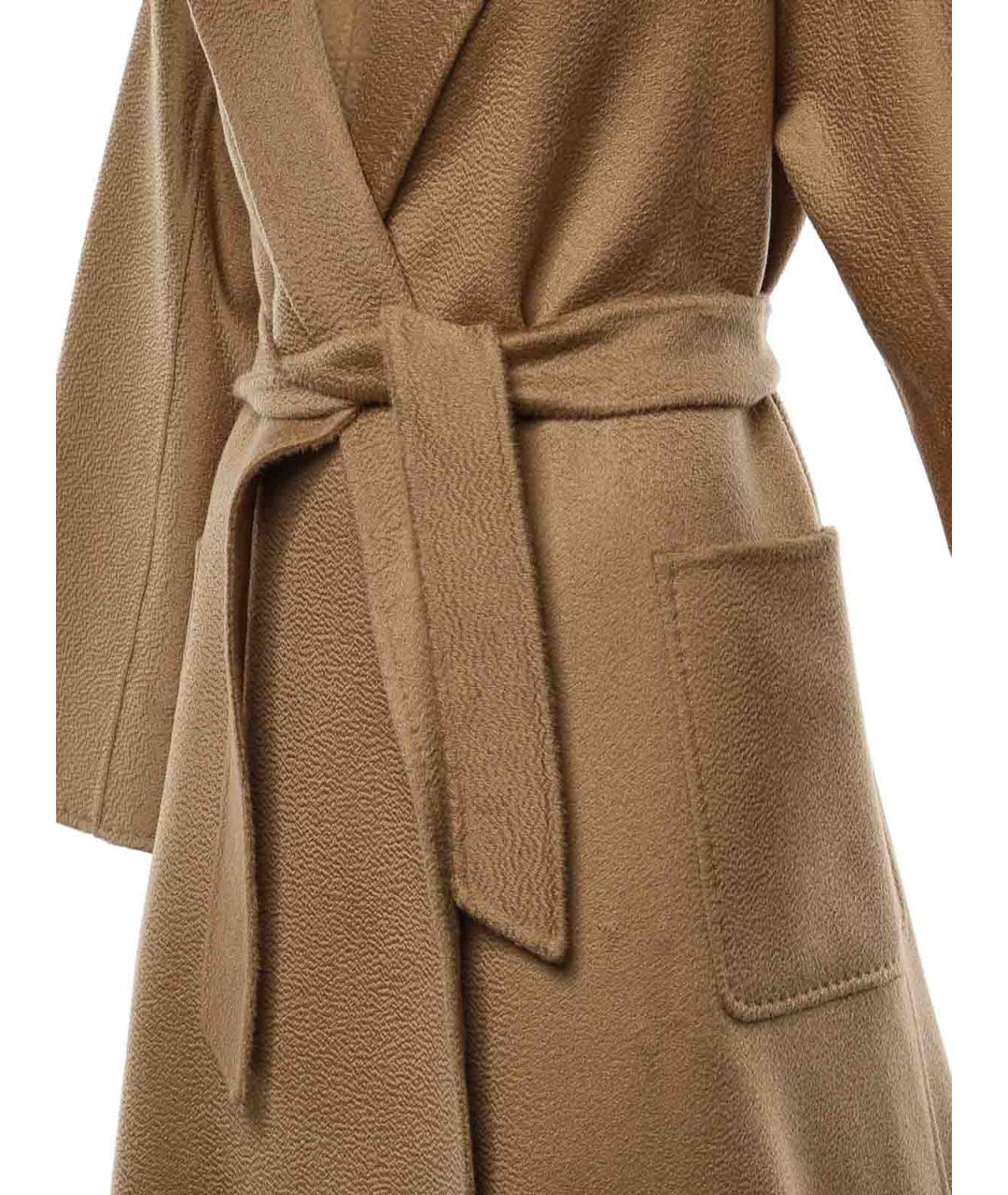MAX MARA Бежевое кашемировое пальто, фото 3