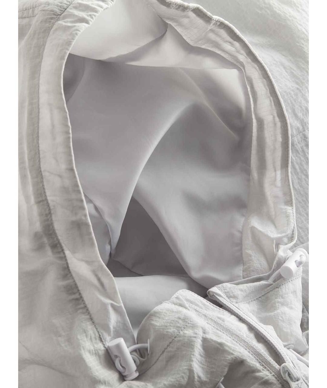 CALVIN KLEIN Серая полиэстеровая куртка, фото 5