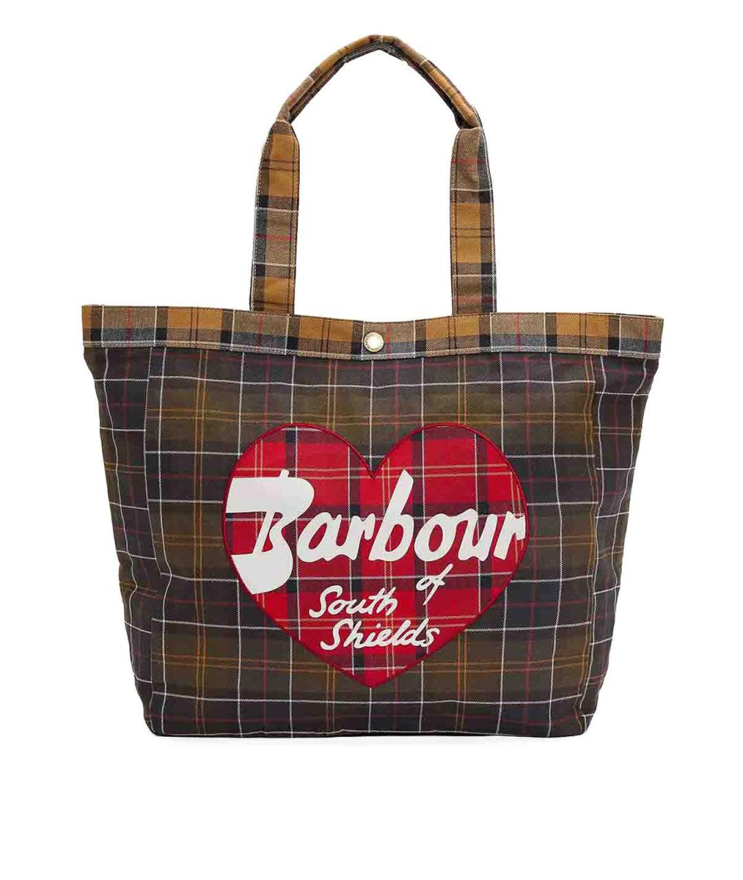 BARBOUR Мульти хлопковая сумка тоут, фото 1