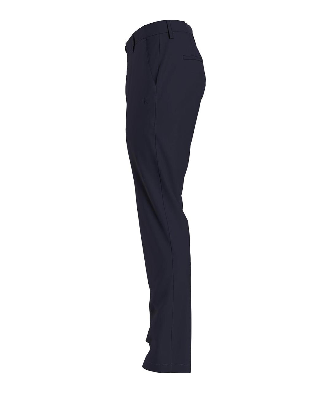 CALVIN KLEIN Синие хлопковые повседневные брюки, фото 4