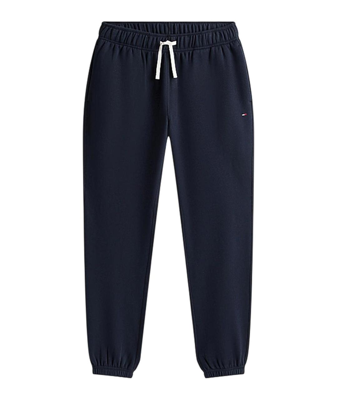 TOMMY HILFIGER Синие хлопковые повседневные брюки, фото 1
