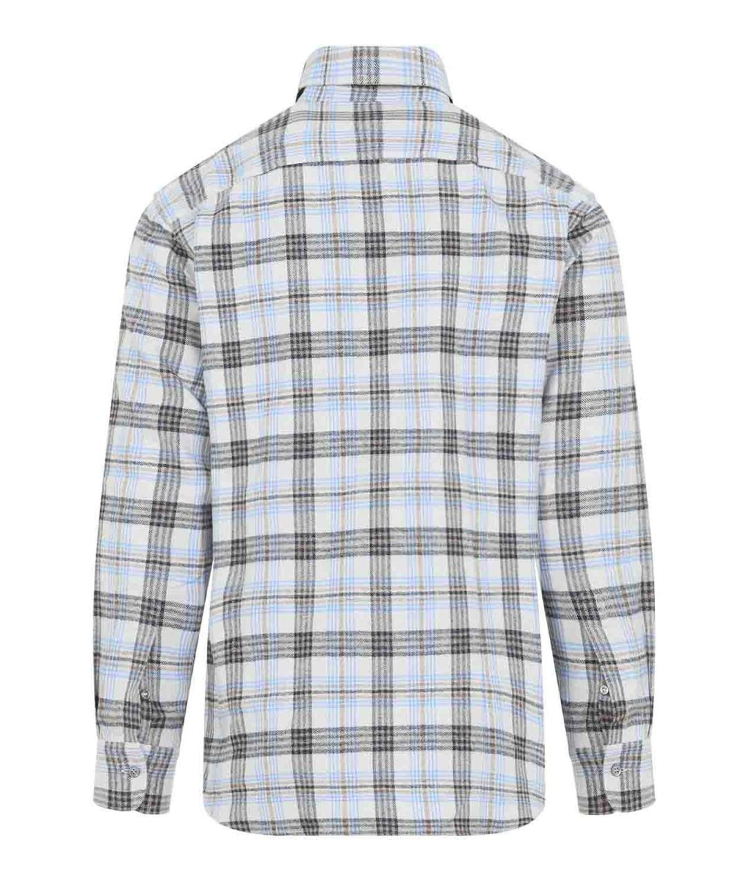 BRIONI Мульти хлопковая кэжуал рубашка, фото 2