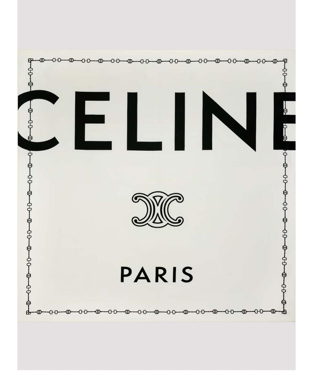 CELINE Мульти шелковый платок, фото 4