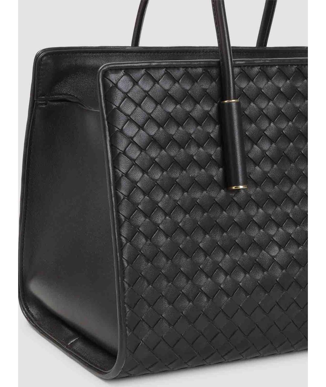 BOTTEGA VENETA Коричневая кожаная сумка тоут, фото 3