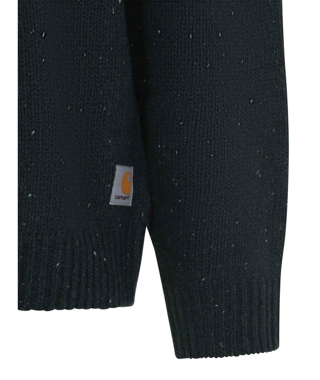 CARHARTT Зеленый шерстяной джемпер / свитер, фото 3