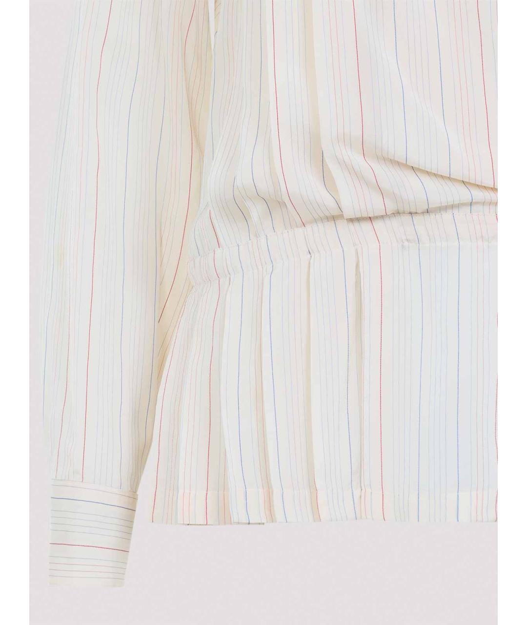 DRIES VAN NOTEN Бежевая вискозная блузы, фото 3