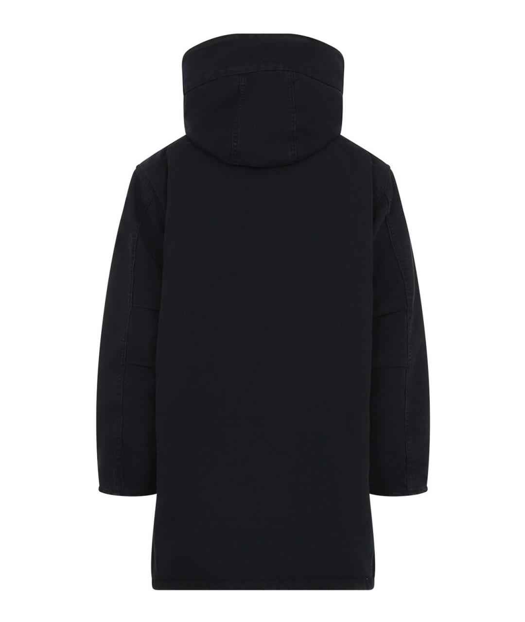 CARHARTT Черная хлопковая парка, фото 2