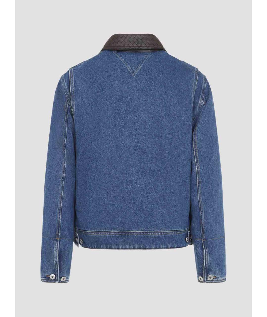 BOTTEGA VENETA Синяя деним куртка, фото 2