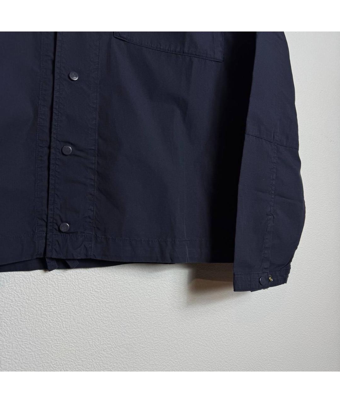 CP COMPANY Темно-синяя хлопковая куртка, фото 5