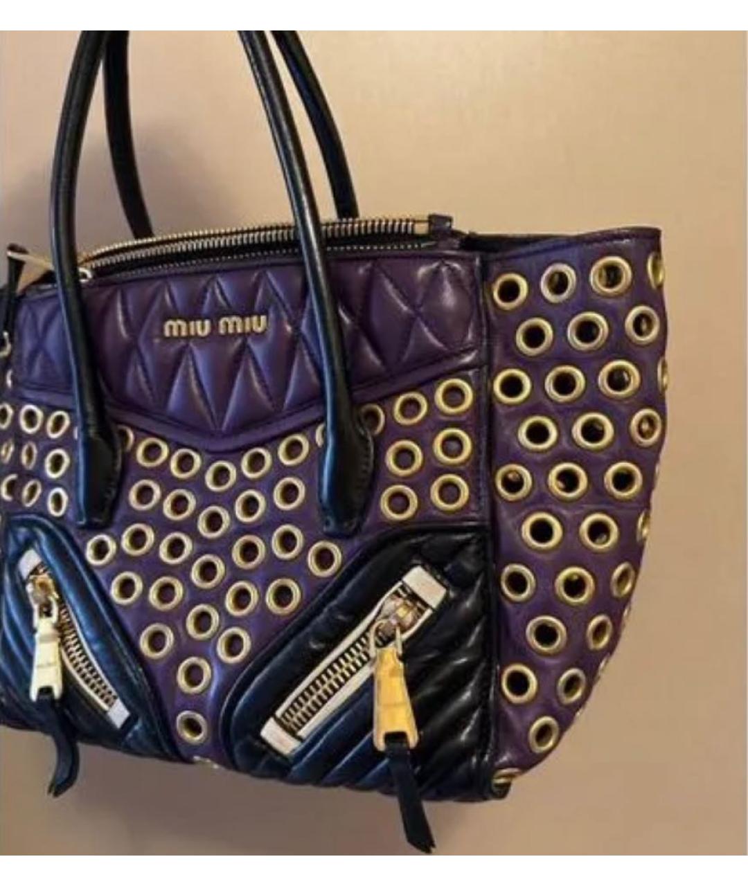 MIU MIU Мульти кожаная сумка тоут, фото 3