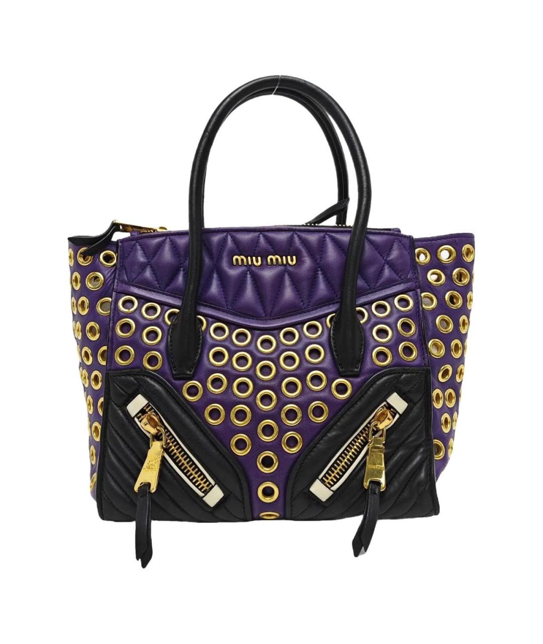 MIU MIU Мульти кожаная сумка тоут, фото 8