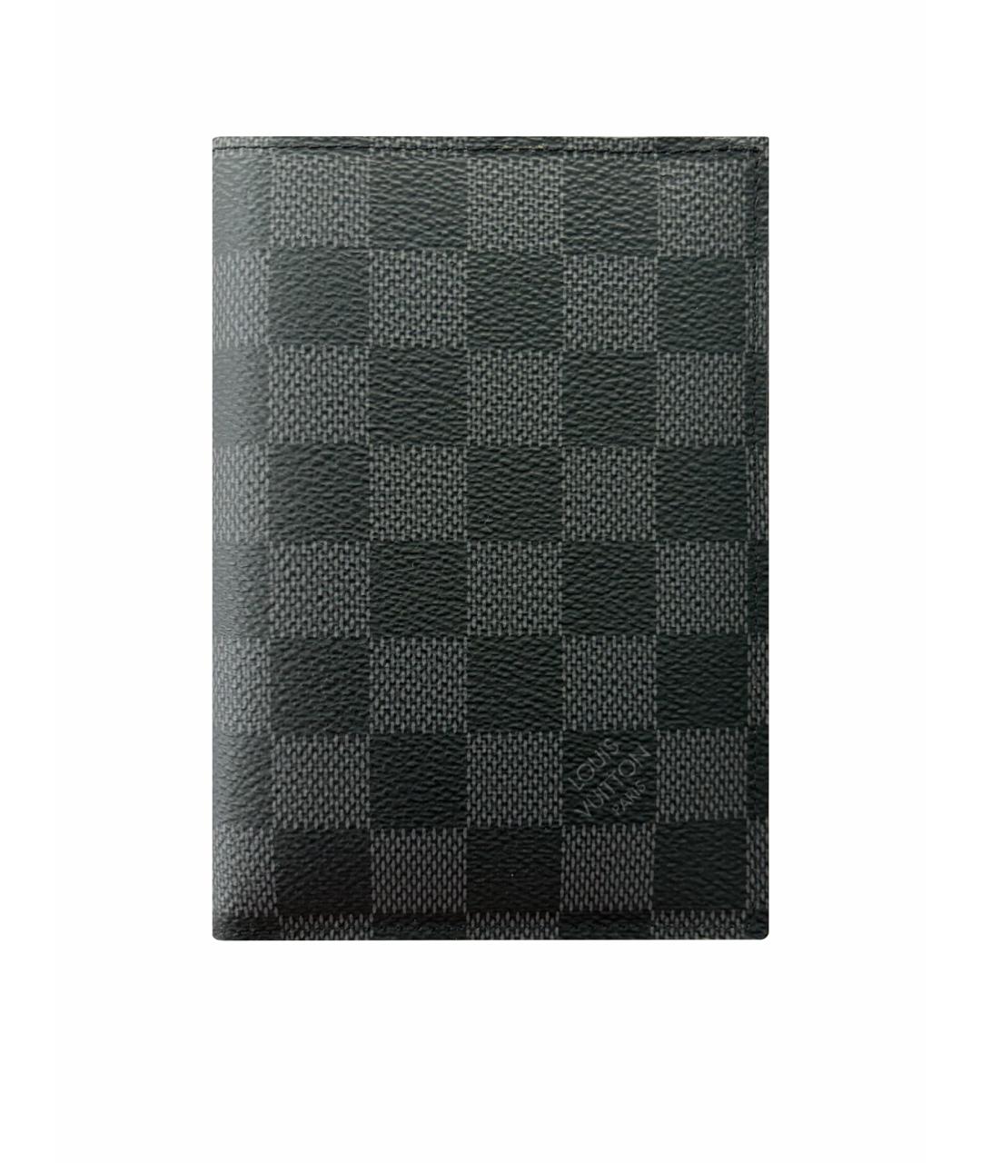 LOUIS VUITTON Черный кардхолдер, фото 1