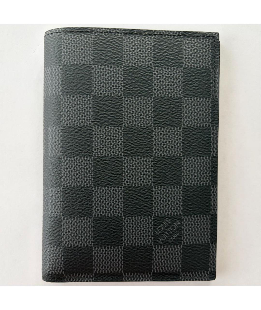 LOUIS VUITTON Черный кардхолдер, фото 5