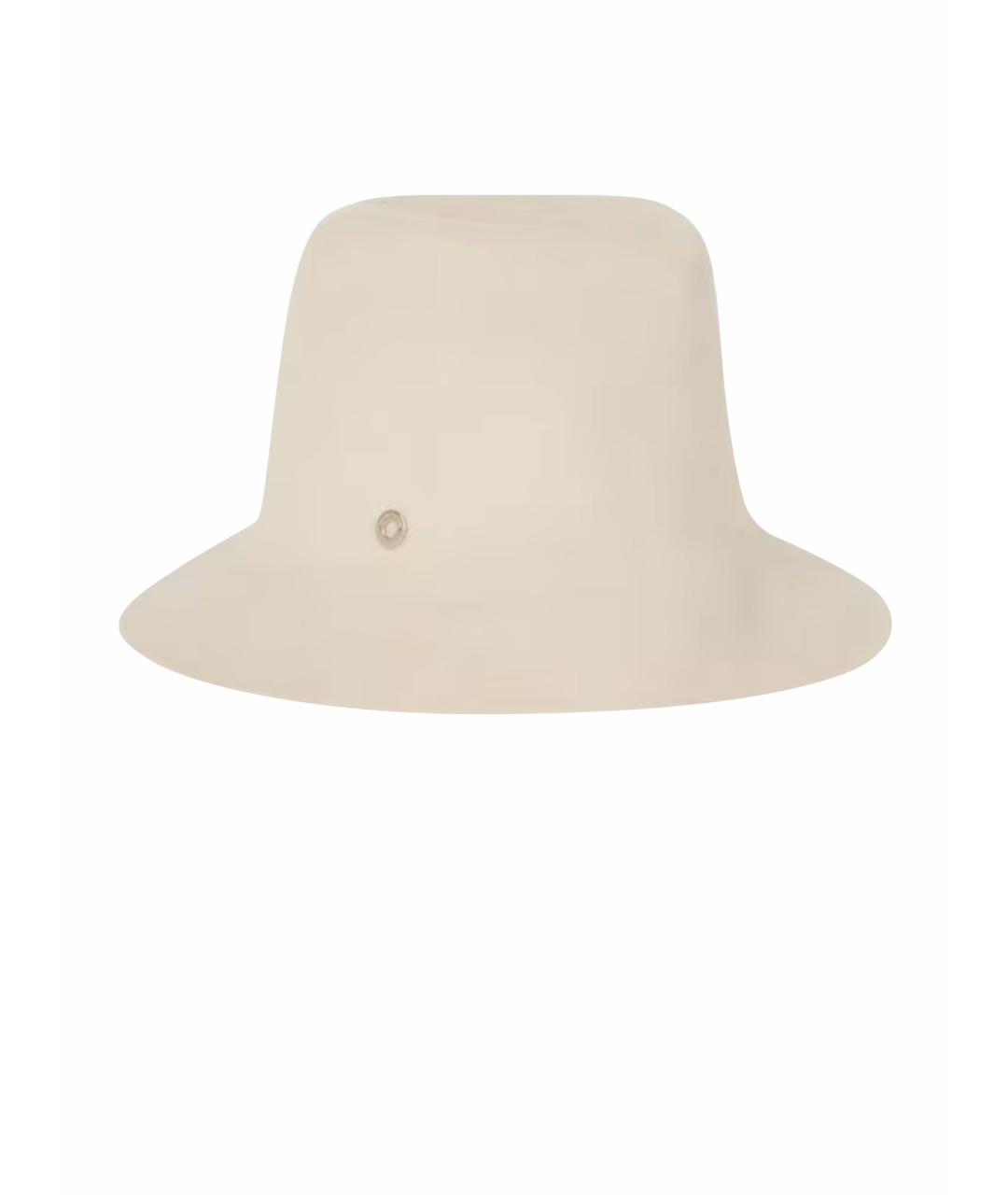 LORO PIANA Белая шерстяная шляпа, фото 1