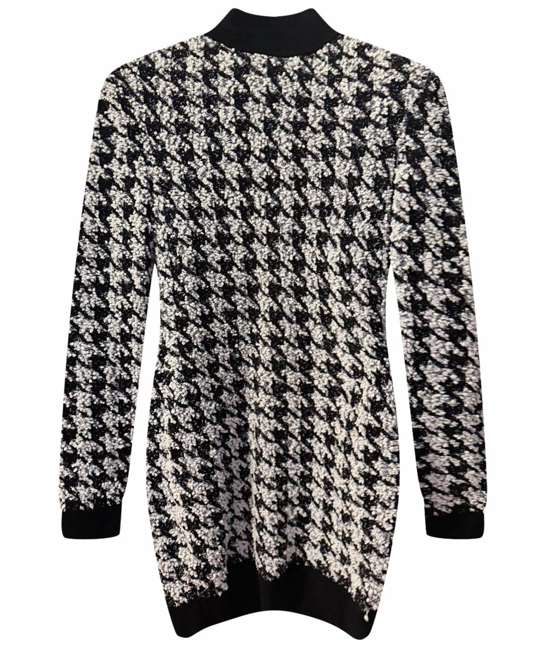 BALMAIN Черное вискозное повседневное платье, фото 1