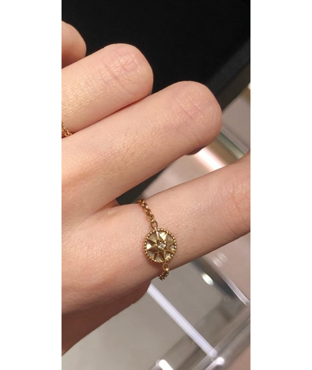 CHRISTIAN DIOR Золотое кольцо из розового золота, фото 6