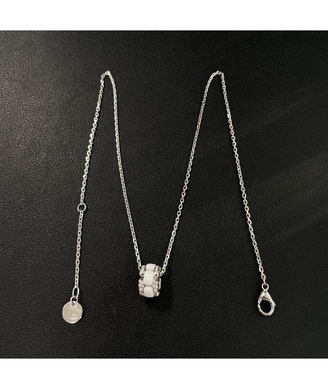 CHANEL Белая подвеска из белого золота, фото 4