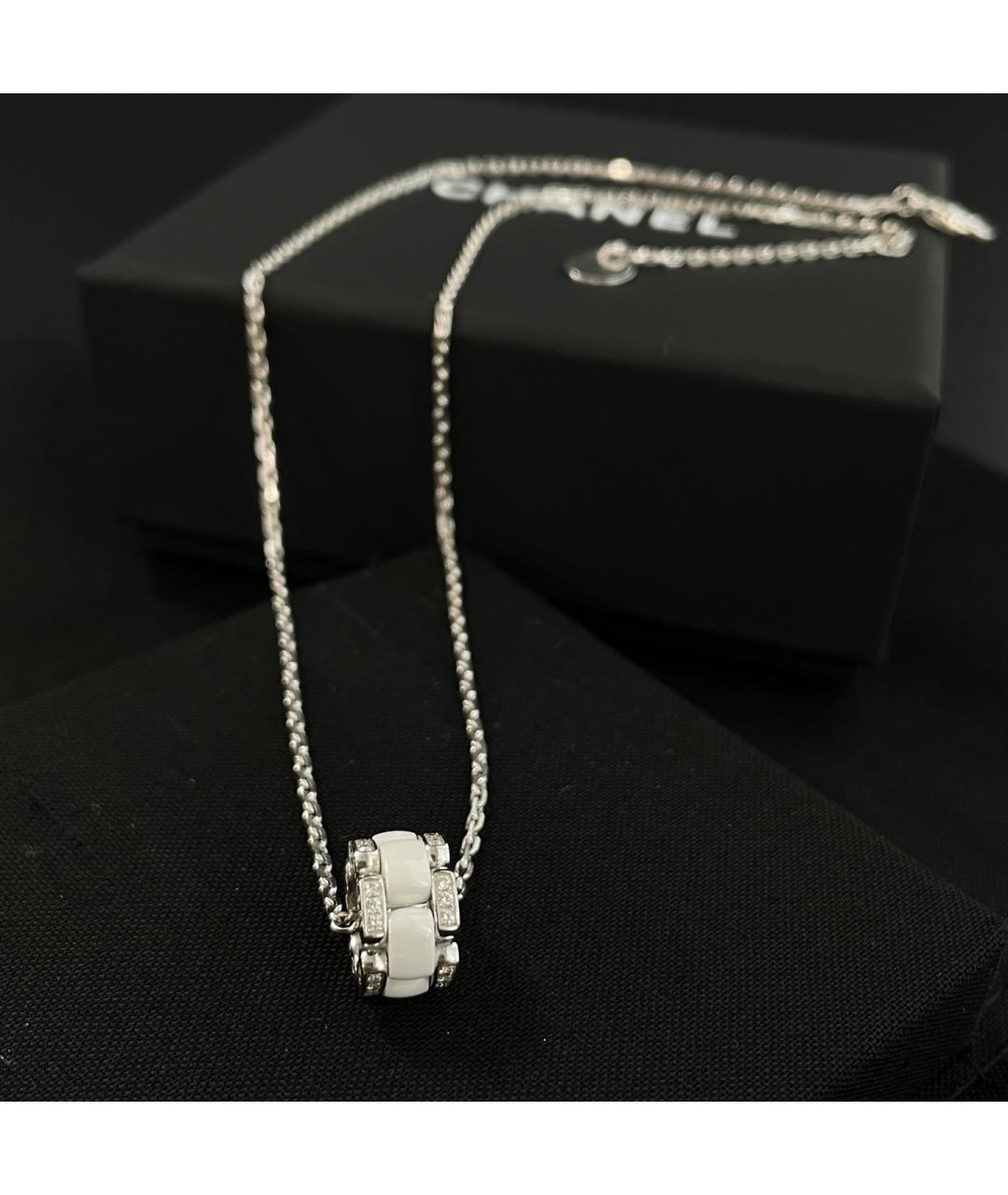 CHANEL Белая подвеска из белого золота, фото 7