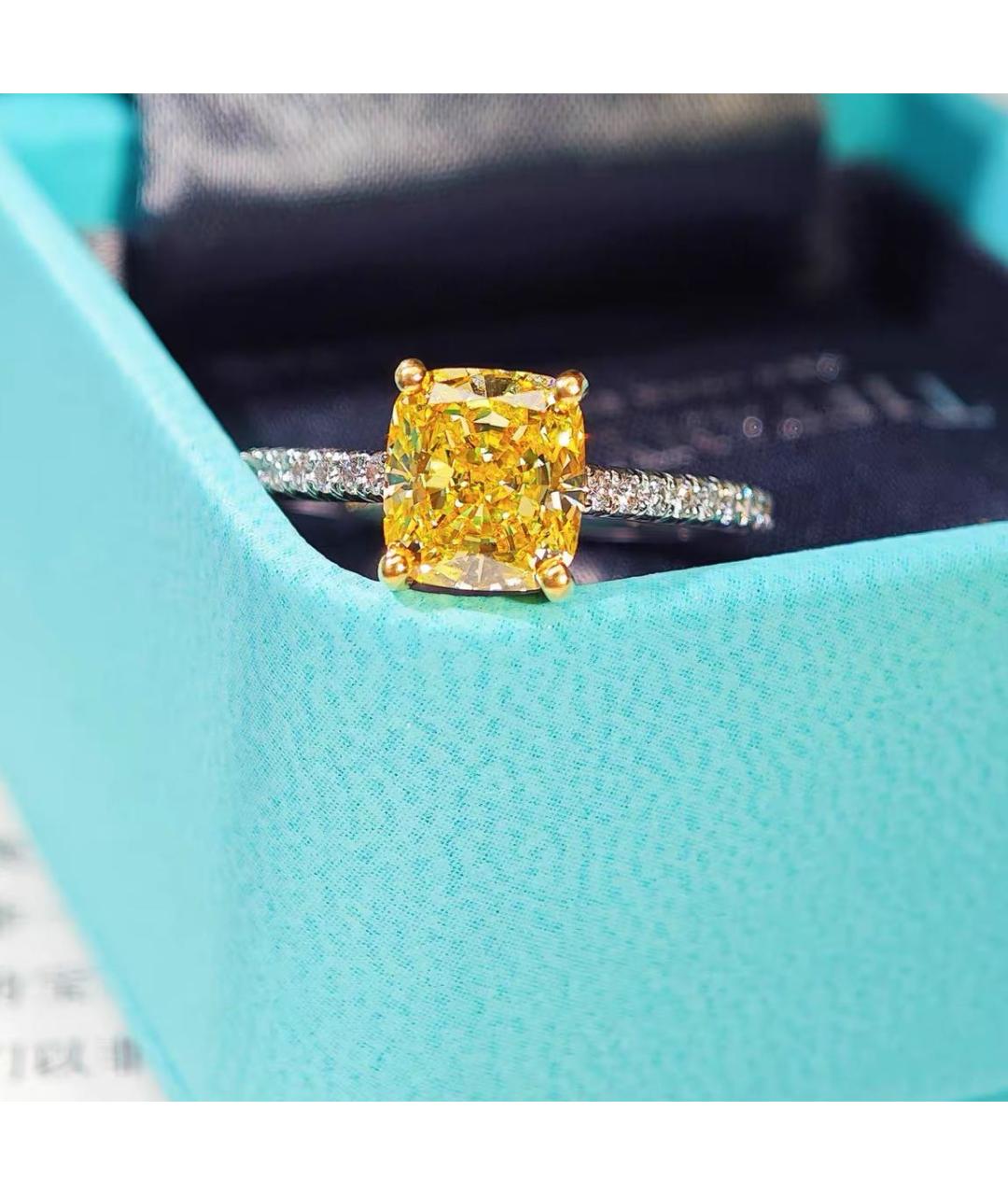 TIFFANY&CO Серебряное платиновое кольцо, фото 4
