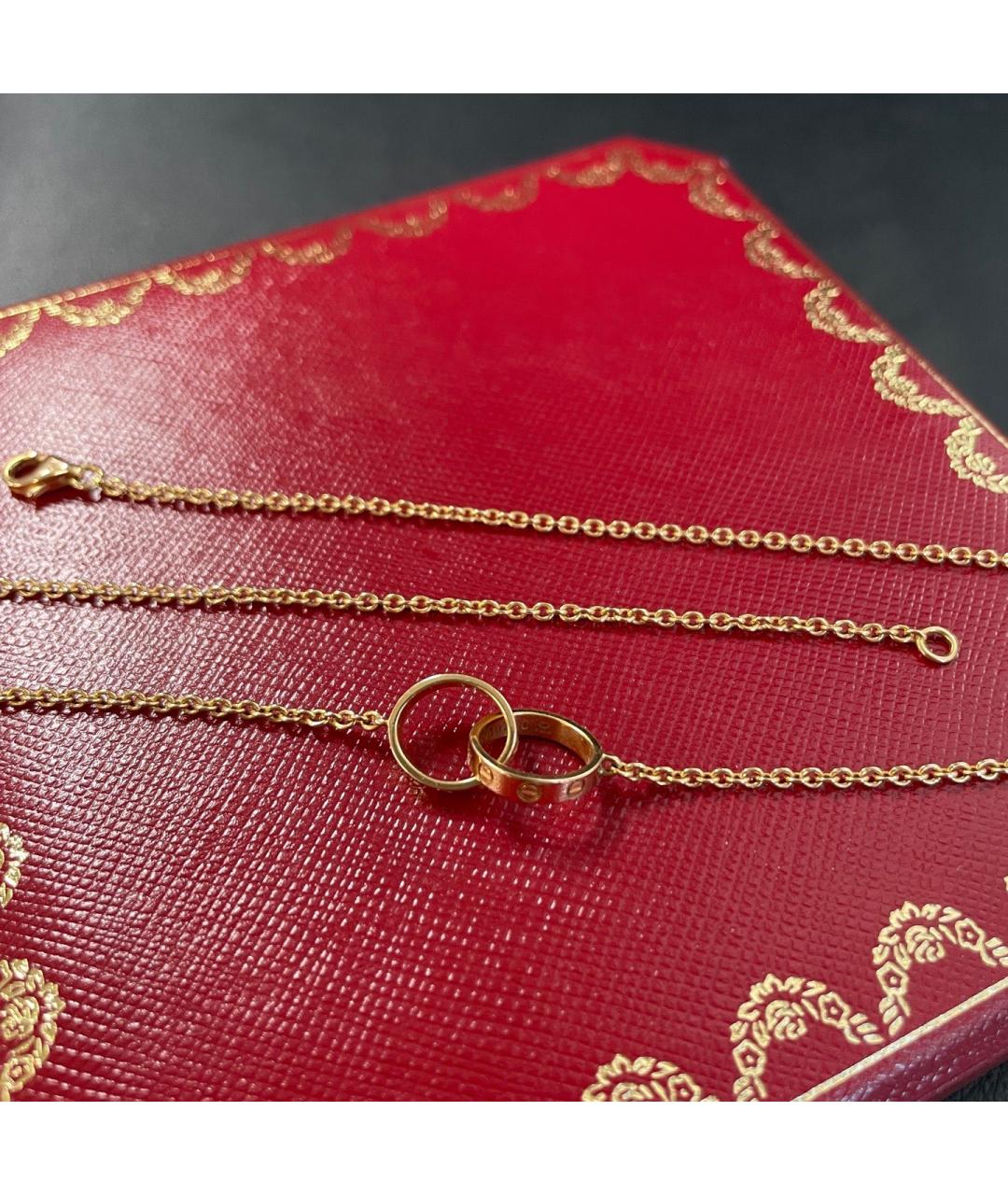 CARTIER Золотое колье из розового золота, фото 3