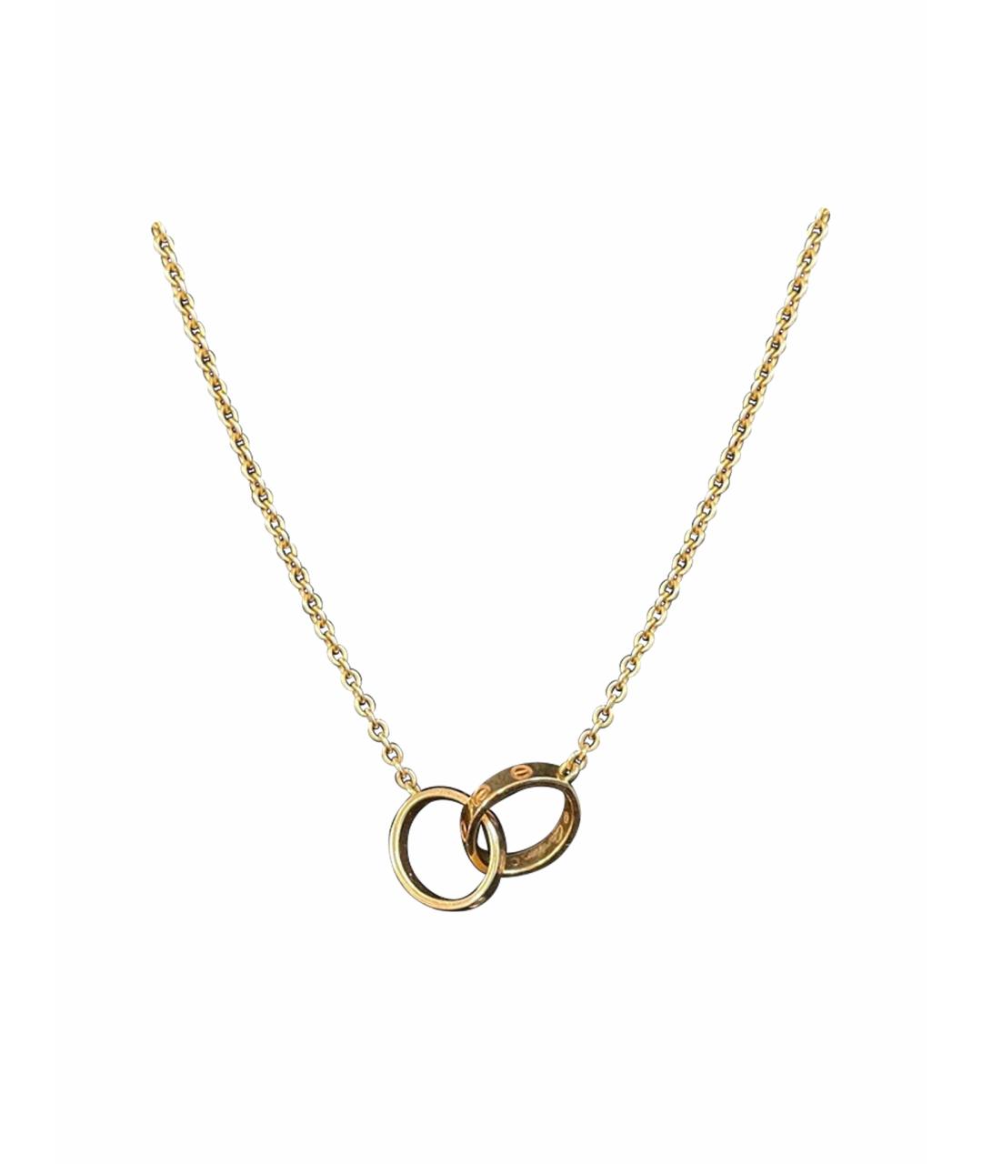 CARTIER Золотое колье из розового золота, фото 1