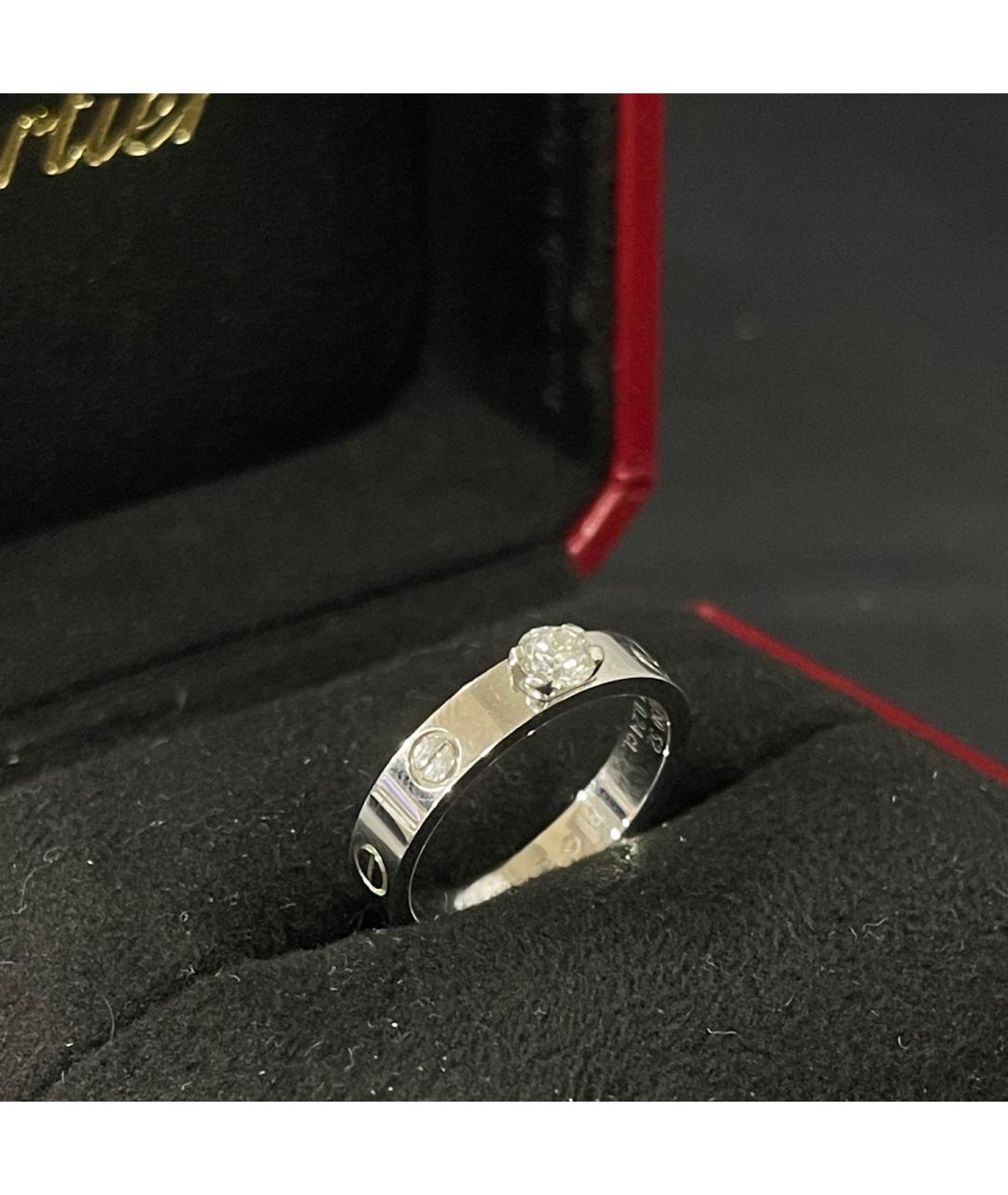 CARTIER Серебряное кольцо из белого золота, фото 7