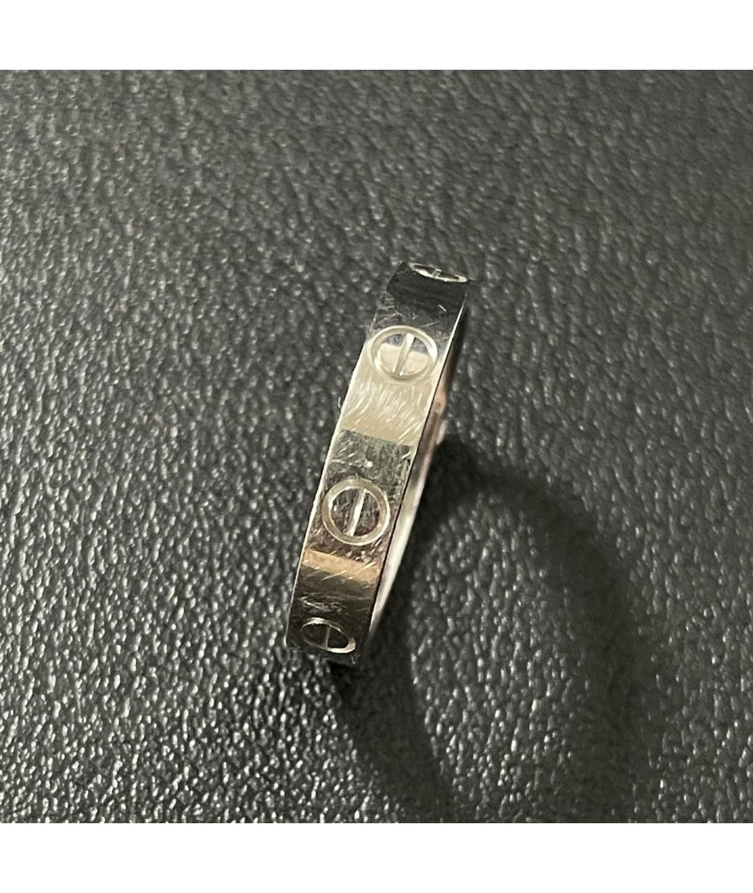 CARTIER Серебряное кольцо из белого золота, фото 6
