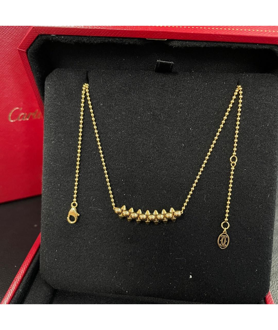 CARTIER Золотое колье из желтого золота, фото 7