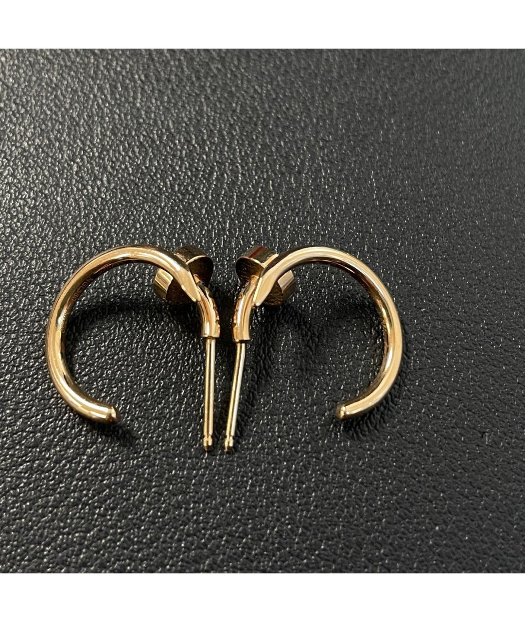 CARTIER Золотые серьги из розового золота, фото 5