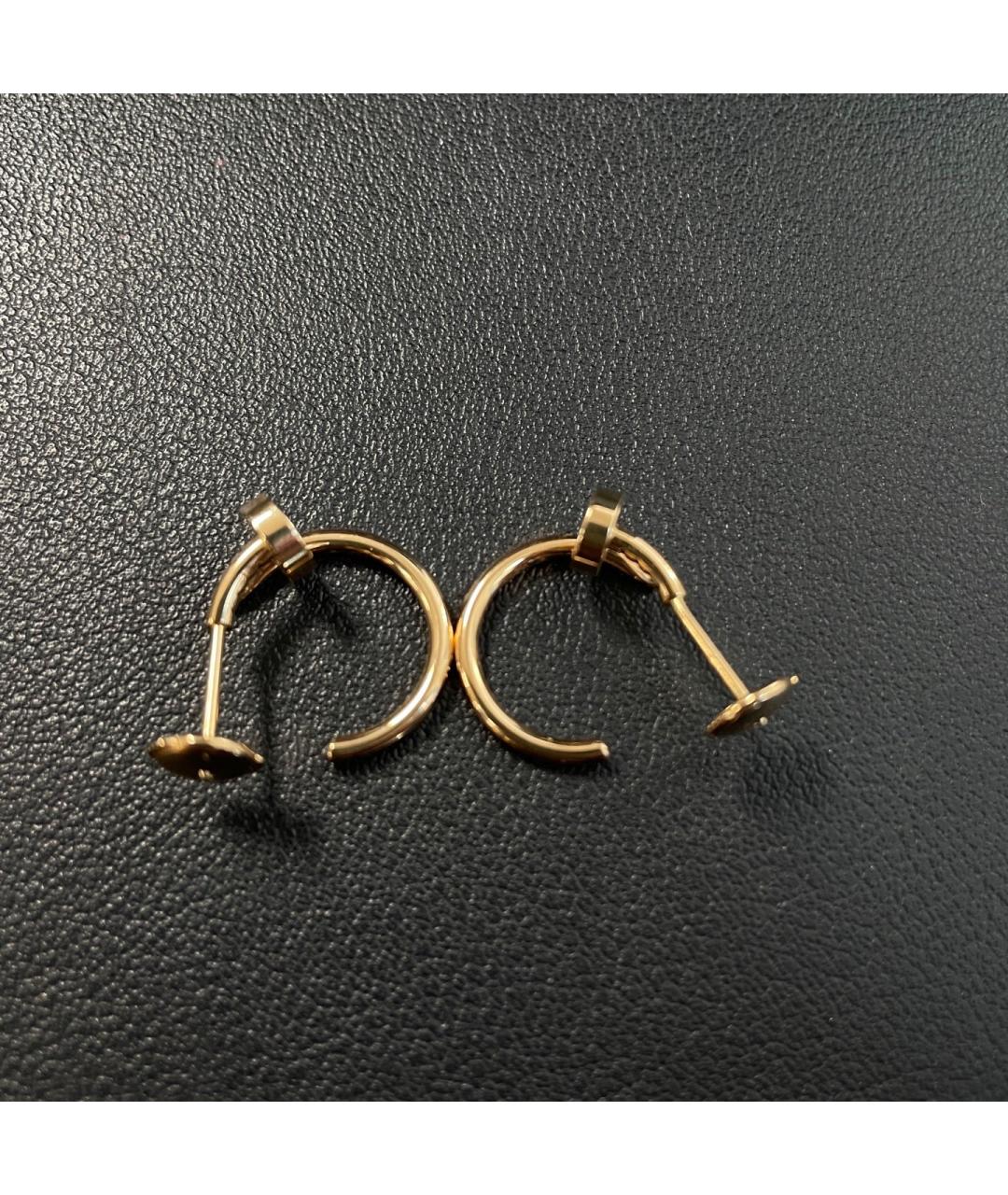 CARTIER Золотые серьги из розового золота, фото 4