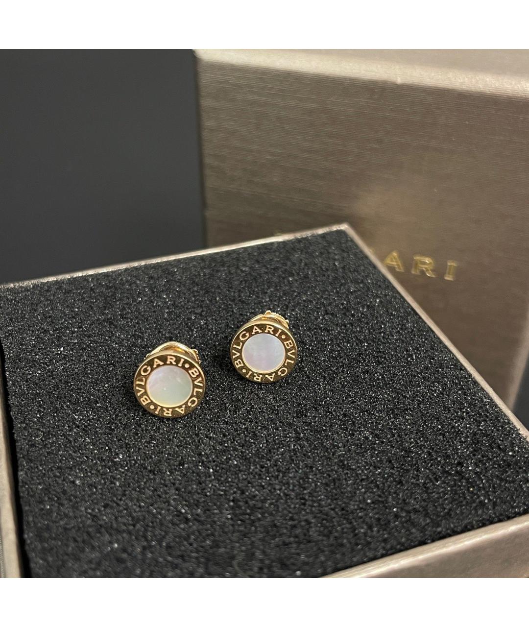 BVLGARI Золотые серьги из розового золота, фото 6