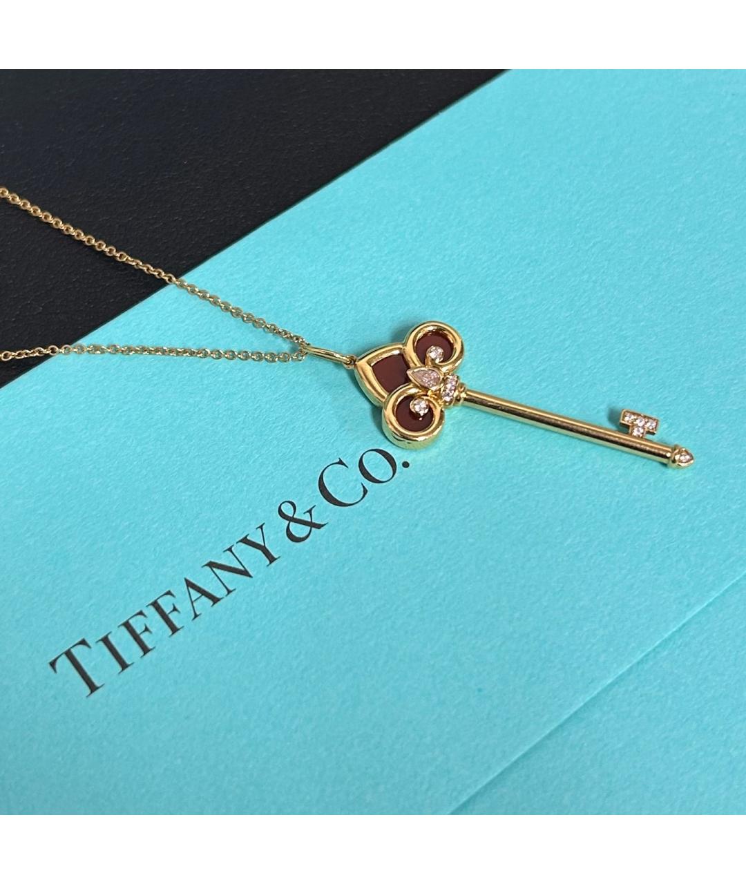 TIFFANY&CO Золотое колье из розового золота, фото 2