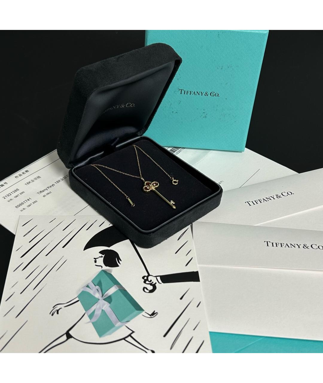 TIFFANY&CO Золотое колье из розового золота, фото 6
