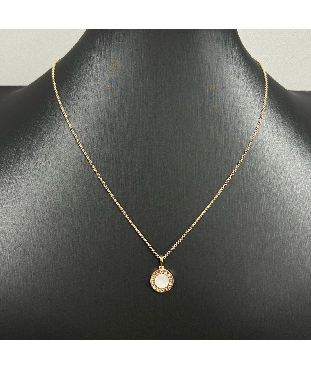 BVLGARI Золотое колье из розового золота, фото 6