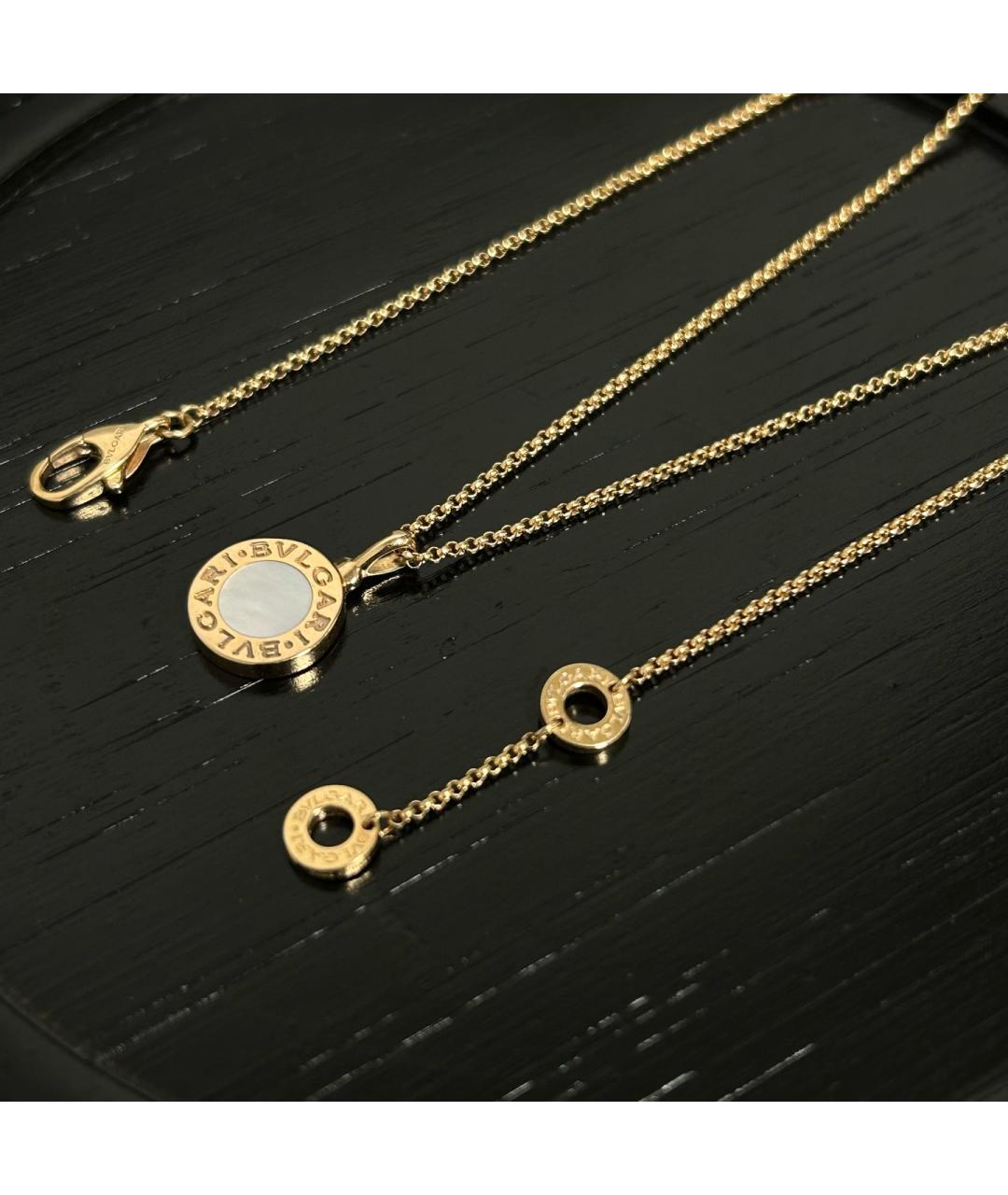 BVLGARI Золотое колье из розового золота, фото 4