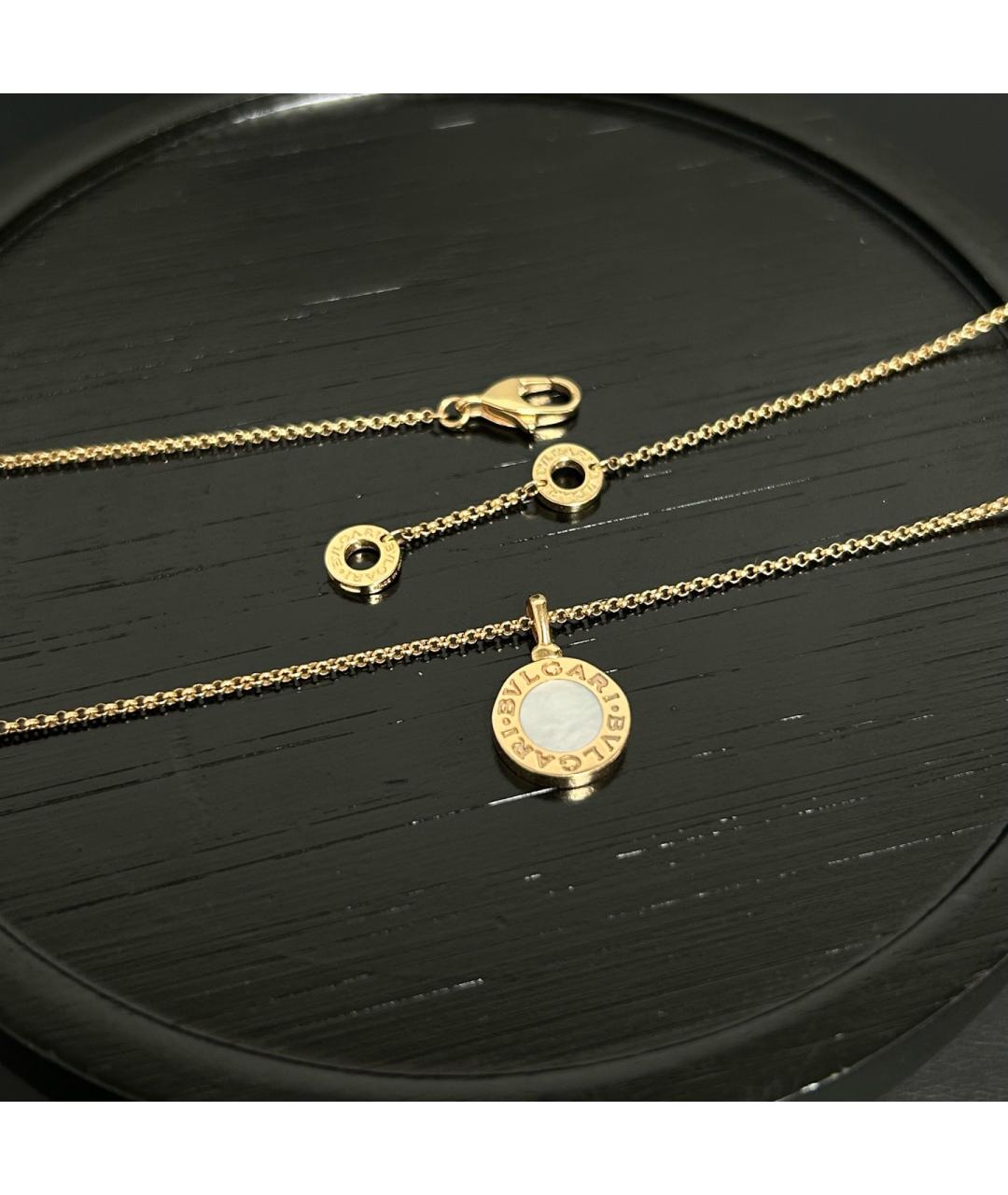 BVLGARI Золотое колье из розового золота, фото 2