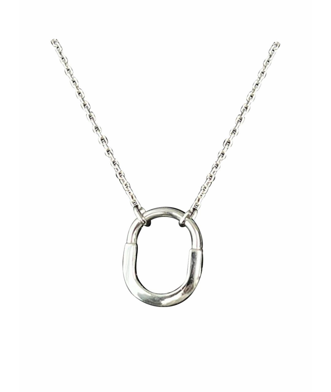 TIFFANY&CO Серебряное колье из белого золота, фото 1