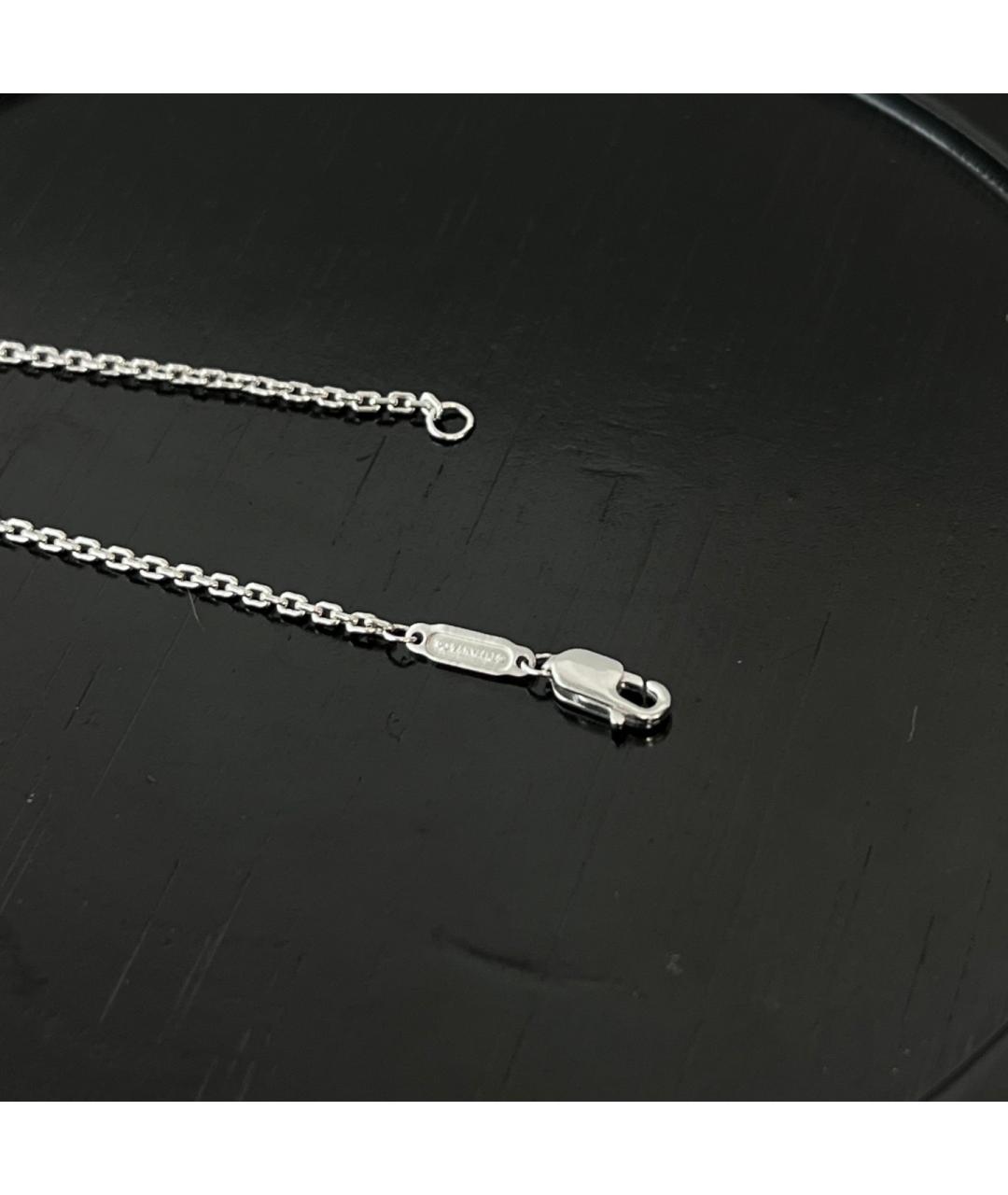 TIFFANY&CO Серебряное колье из белого золота, фото 5
