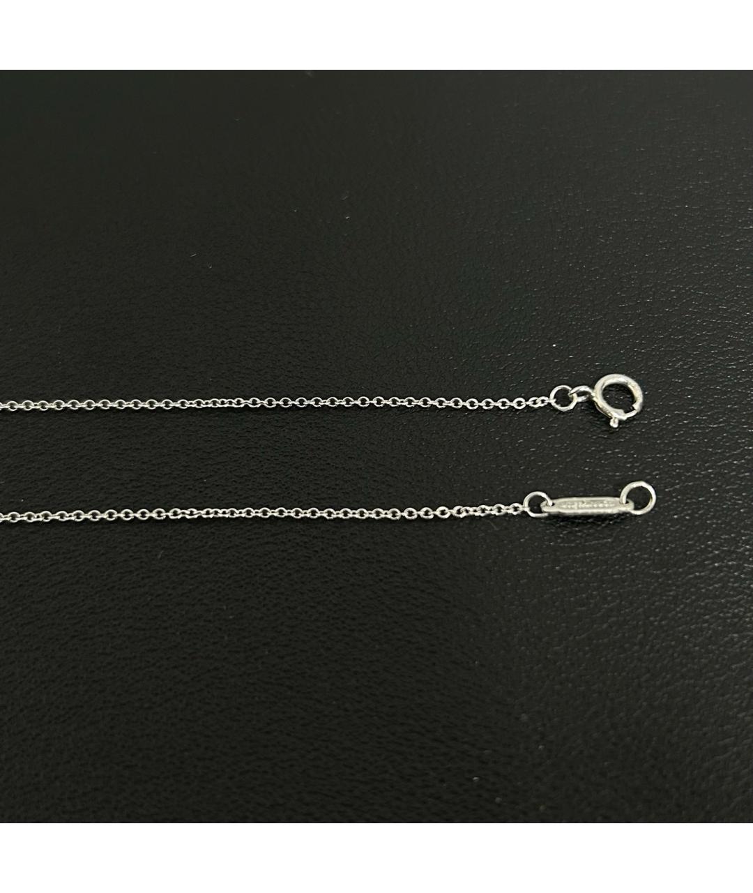 TIFFANY&CO Серебряное колье из белого золота, фото 4