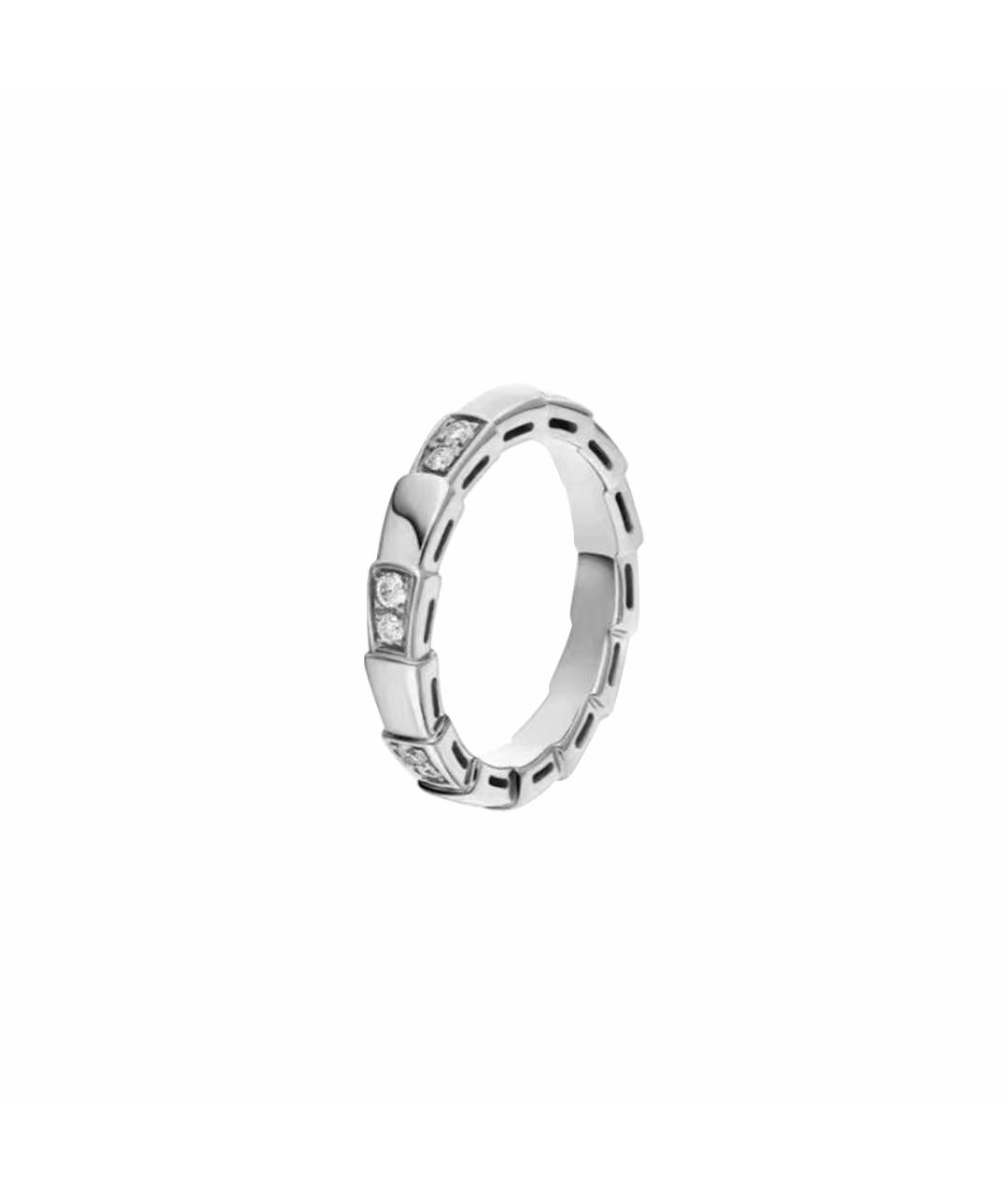 BVLGARI Белое кольцо из белого золота, фото 1