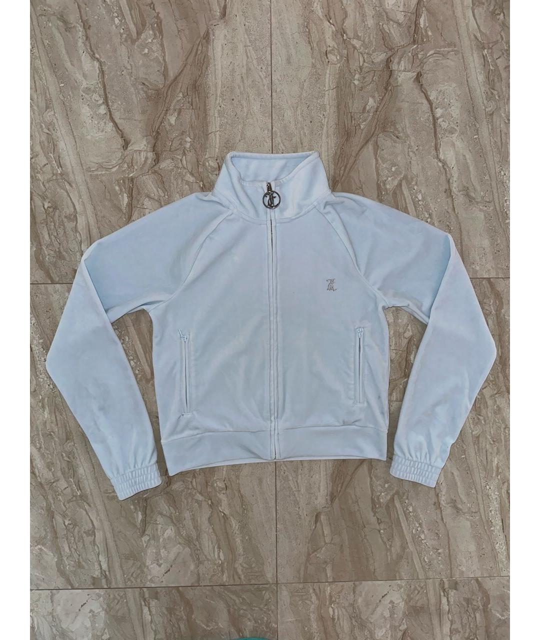JUICY COUTURE Голубой велюровый спортивные костюмы, фото 2