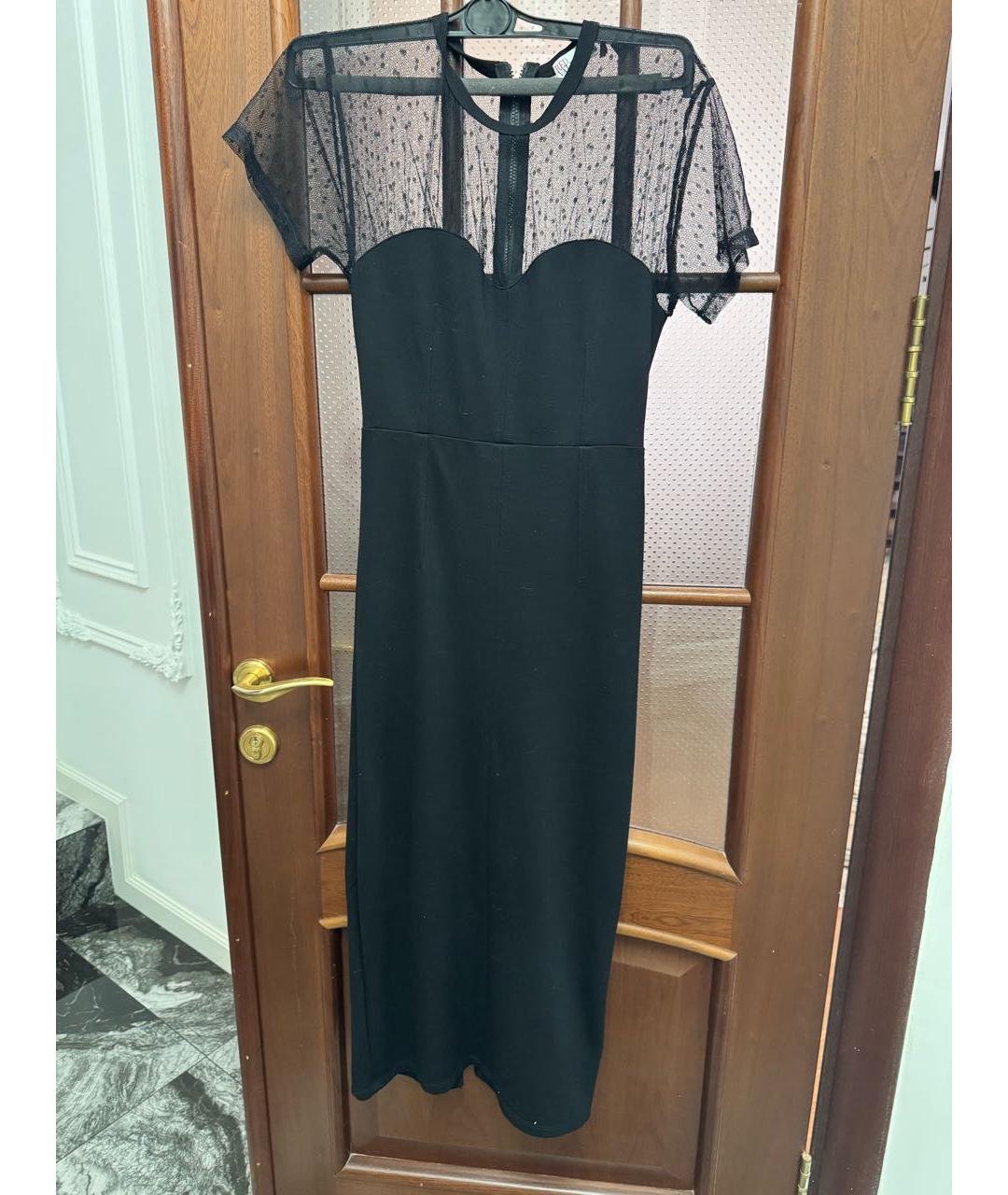 RED VALENTINO Черное вечернее платье, фото 5
