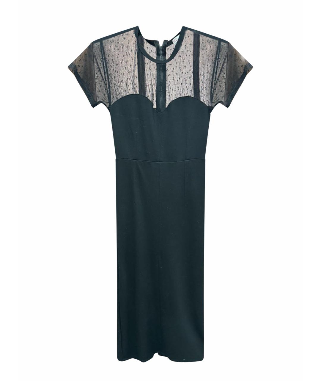 RED VALENTINO Черное вечернее платье, фото 1