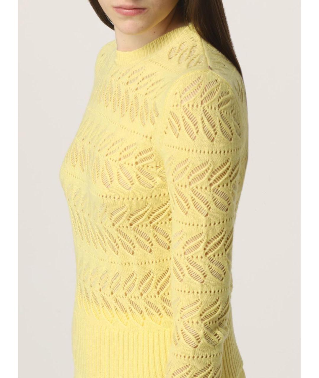 SPORTMAX Желтый джемпер / свитер, фото 4