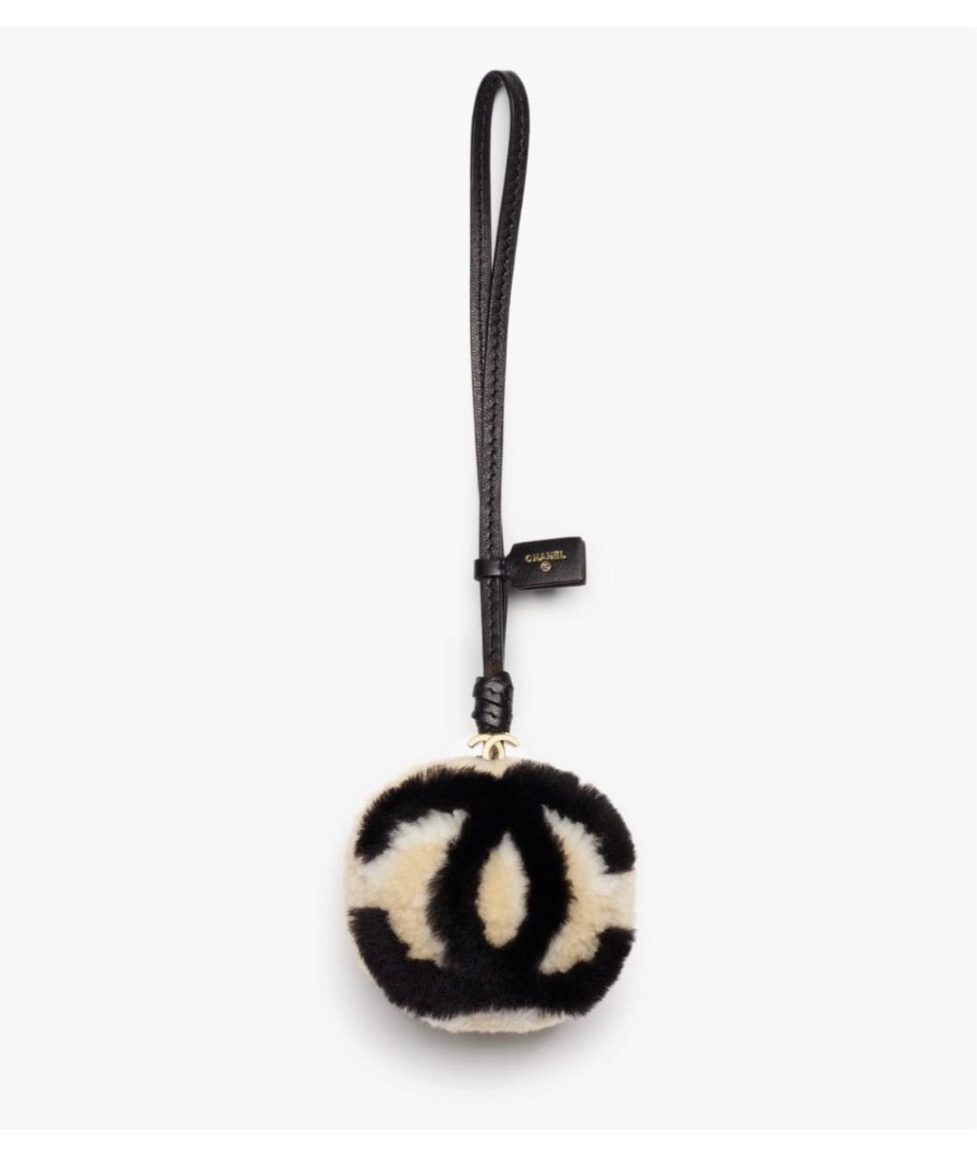 CHANEL Бежевый брелок, фото 2