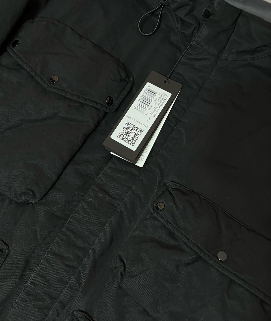 CP COMPANY Черная нейлоновая куртка, фото 2