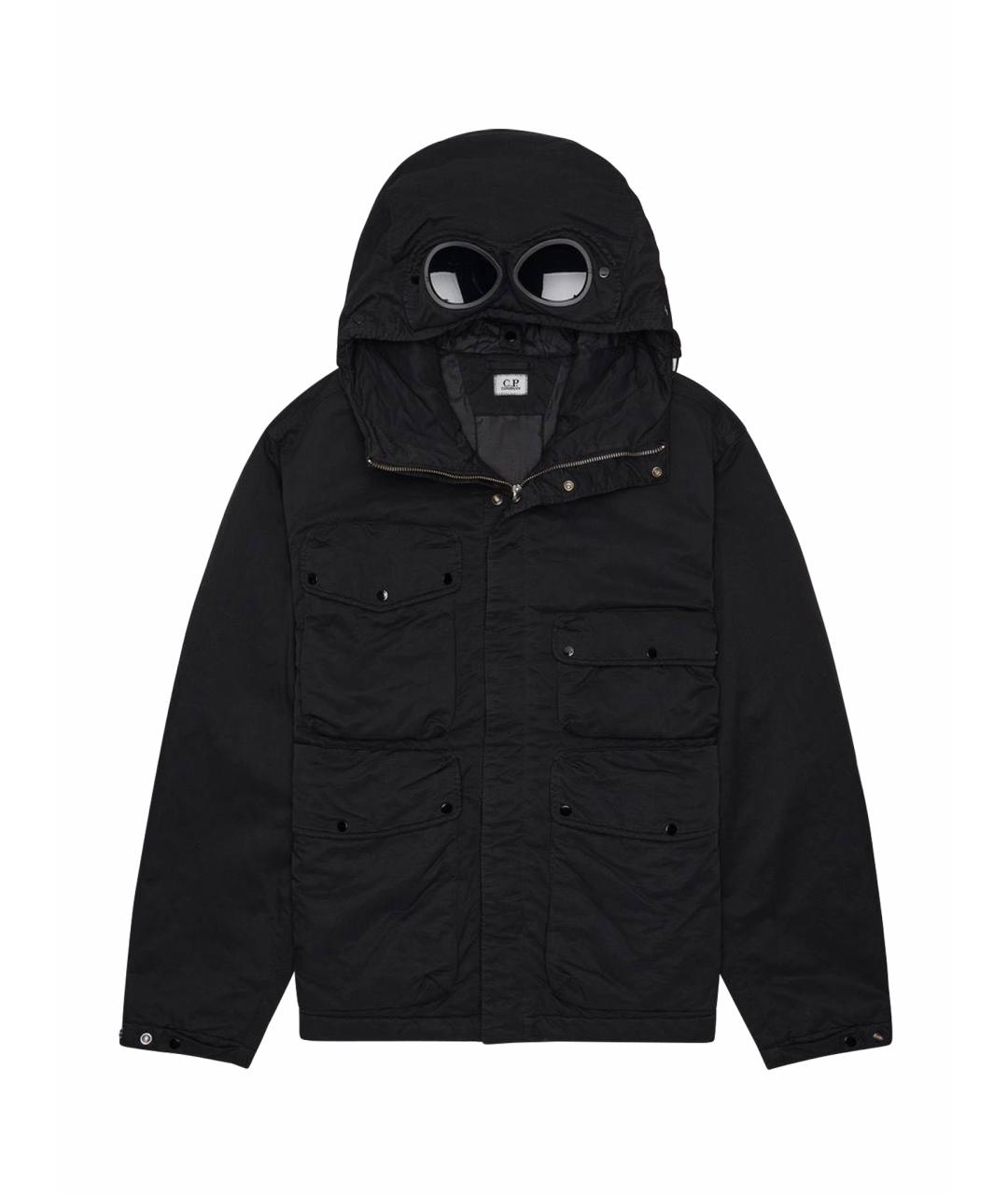 CP COMPANY Черная нейлоновая куртка, фото 1
